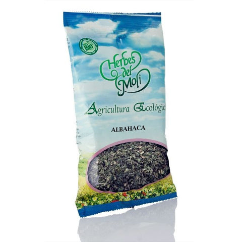 Comprar online ALBAHACA HOJA ECO 20 gr de HERBES DEL MOLI. Imagen 1