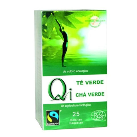 Comprar online BIO TE VERDE CHINO Qi 25 Bolsi de NATURSOY. Imagen 1