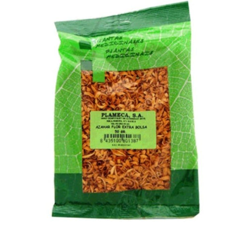 Comprar online AZAHAR FLOR EXTRA BOLSA 50 gr. de PLAMECA. Imagen 1