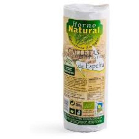 Comprar online BIO-GALLETA DIGESTIVA ESPELTA TUBO 200 GR de HORNO NATURAL. Imagen 1