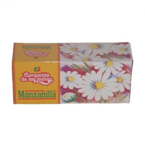 Comprar online CAJA MANZANILLA 25 Sobres x 12 de INDIAS. Imagen 1