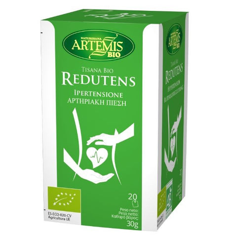 Comprar online CAJA TISANA REDUTENS T ECO 20 Filtros de ARTEMISBIO. Imagen 1