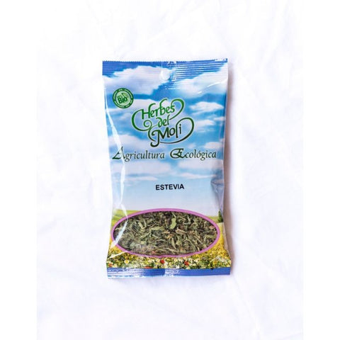 Comprar online ESTEVIA HOJA CORTADA ECO 25 Gramos de HERBES DEL MOLI. Imagen 1