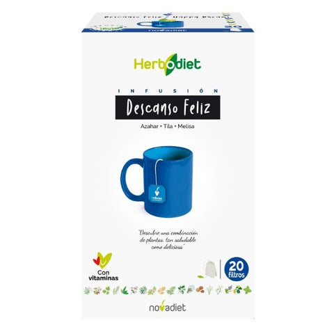 Comprar online HERBODIET DESCANSO FELIZ 20 Filtros de NOVADIET. Imagen 1