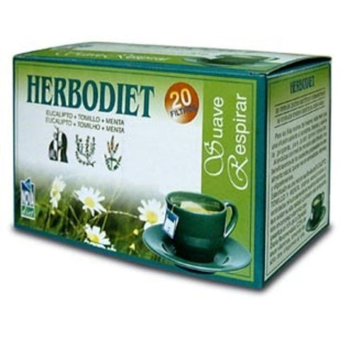 Comprar online HERBODIET SUAVE RESPIRAR 20 Filtros de NOVADIET. Imagen 1