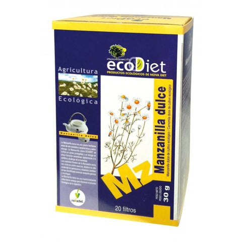Comprar online INFU.MANZANILLA ECODIET 20 Filtros de NOVADIET. Imagen 1