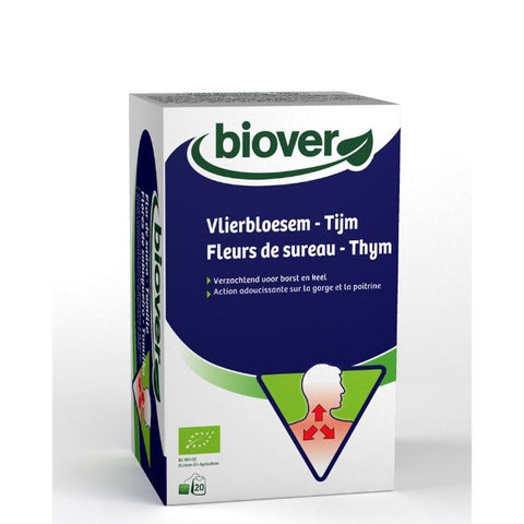 Comprar online INFUSIONSAUCO-TOMILLO BIO 20 Sobres de BIOVER. Imagen 1
