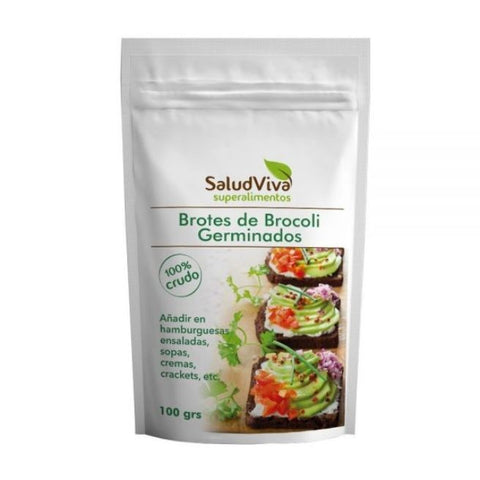 Comprar online BROTES DE BROCOLI GERMINADOS 100 GRS. de SALUD VIVA. Imagen 1