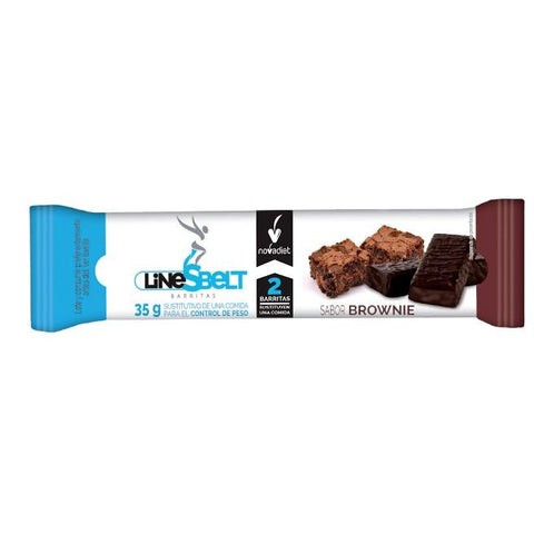 Comprar online LINE SBELT BROWNIE 35gr de NOVADIET. Imagen 1
