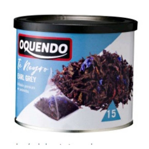 Comprar online PIRAMIDE LATA BIO TE NEGRO EARL GREY de OQUENDO. Imagen 1