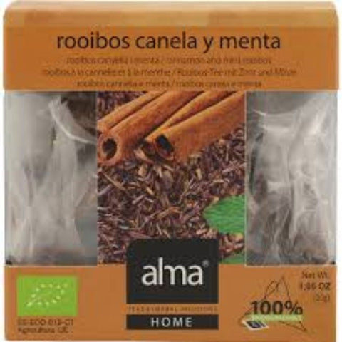 Comprar online PIRAMIDES ROOIBOS CANELA Y MENTA ECO 30G de ALMA HOME. Imagen 1