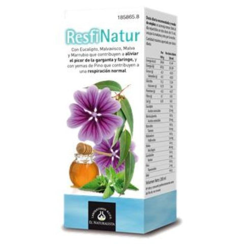 Comprar online RESFINATUR JARABE 200 ml de EL NATURALISTA. Imagen 1