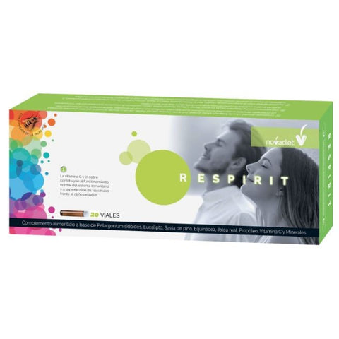 Comprar online RESPIRIT 20 VIALES 20 VIALES 10 ML de NOVADIET. Imagen 1