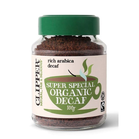 Comprar online CAFE SOLUBLE DESCAFEINADO ARABICA BIO 100 GRAMOS de CLIPPER. Imagen 1