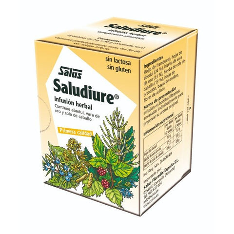 Comprar online SALUDIURE INFUSION 15 filtros de SALUS. Imagen 1