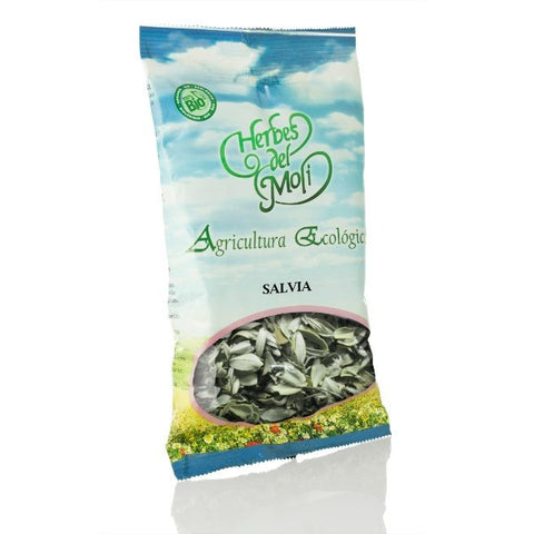 Comprar online SALVIA HOJA ECO 35 Gramos de HERBES DEL MOLI. Imagen 1