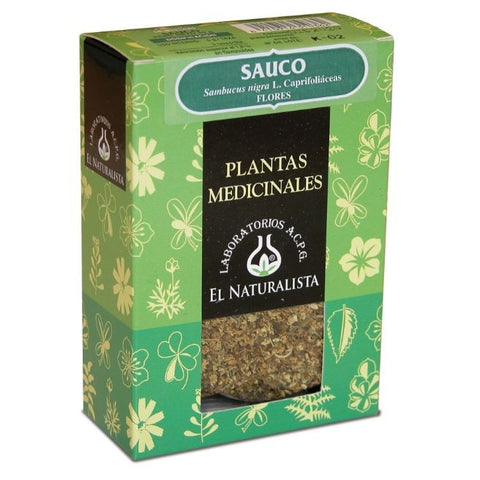 Comprar online SAUCO FLOR 40 gr Trociscos de EL NATURALISTA. Imagen 1