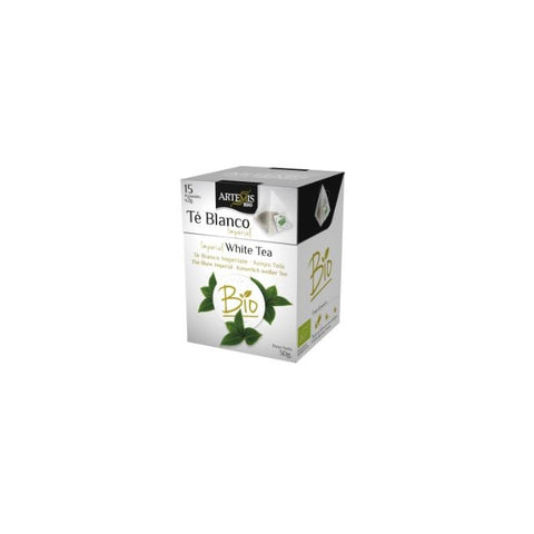 Comprar online TE BLANCO IMPERIAL EN PIRAMIDE ECO 15 x 1,5 Gramos de ARTEMISBIO. Imagen 1