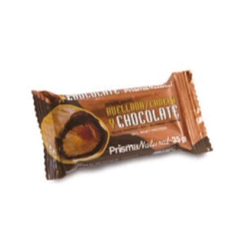 Comprar online CAJA PROTEIN SNACK CHOCO, AVELLANA, CANELA 35 gr de PRISMA NATURAL. Imagen 1