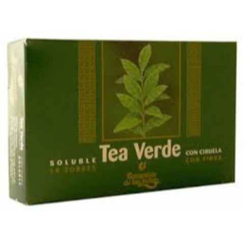 Comprar online TE VERDE CIRUELA FIBRA SOLUBLE de INDIAS. Imagen 1