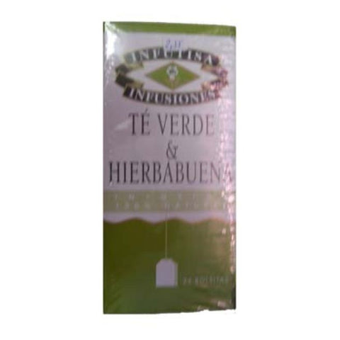 Comprar online TE VERDE HIERBABUENA 25 Filtr de INFUTISA. Imagen 1