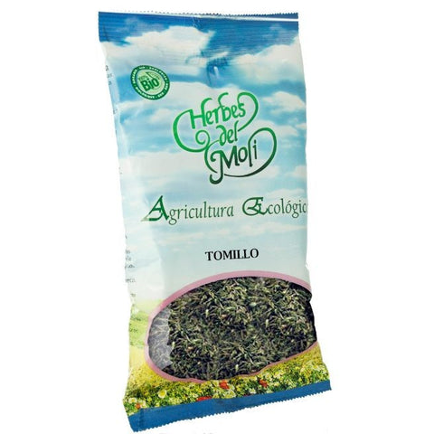 Comprar online TOMILLO FLOR Y HOJA ECO 50 gr de HERBES DEL MOLI. Imagen 1