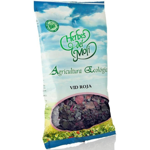 Comprar online VID ROJA HOJAS ECO 35 Gramos de HERBES DEL MOLI. Imagen 1