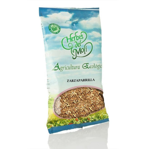 Comprar online ZARZAPARRILLA RAIZ ECO 75 Gramos de HERBES DEL MOLI. Imagen 1