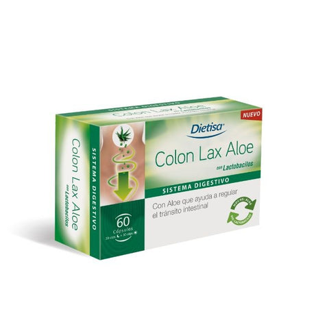 Comprar online COLON LAX ALOE 60 Caps de DIETISA. Imagen 1