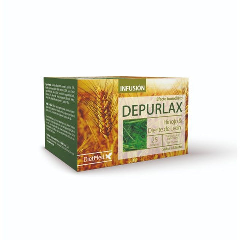 Comprar online DEPURLAX TE 25 Bolsitas de DIETMED. Imagen 1