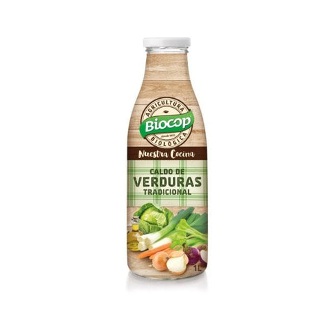 Comprar online CALDO VERDURAS TRADICIONAL BIOCOP 1 L de BIOCOP. Imagen 1