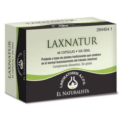 Comprar online LAXNATUR 375 mg x 48 Caps de EL NATURALISTA. Imagen 1