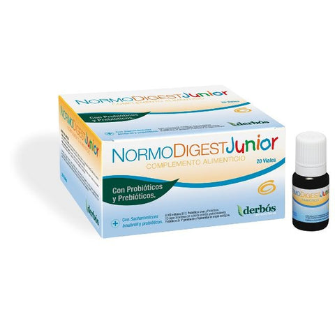 Comprar online NORMODIGEST JUNIOR 20 Viales de DERBOS. Imagen 1