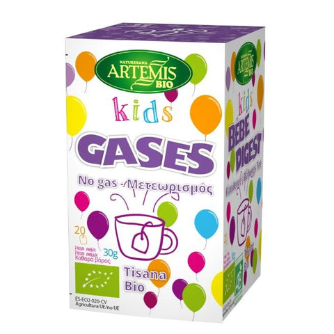 Comprar online TISANA KIDS GASES ECO 20 Filtros de ARTEMISBIO. Imagen 1