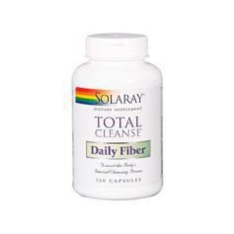 Comprar online TOTAL CLEANSE DAILY FIBER 120 Caps de SOLARAY. Imagen 1