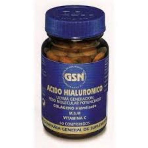 Comprar online ACIDO HIALURONICO 60 comp de GSN. Imagen 1