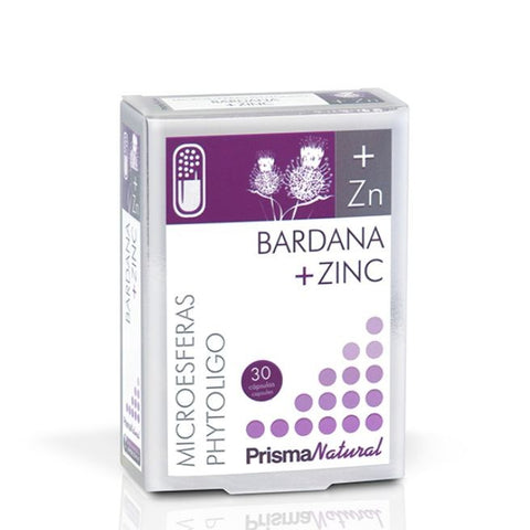 Comprar online BARDANA + ZINC 30 caps de PRISMA NATURAL. Imagen 1