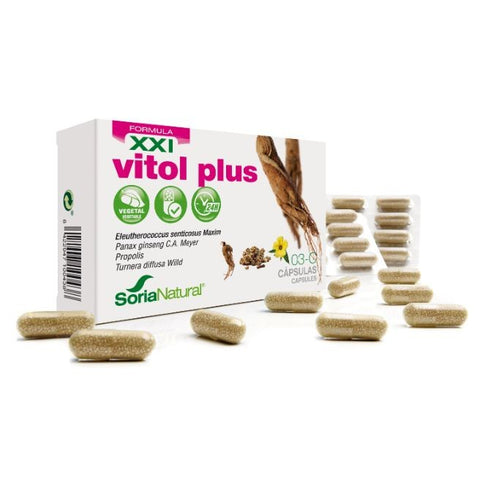 Comprar online 3 C VITOLPLUS LIBERACION PROLONFADA Caps de SORIA. Imagen 1