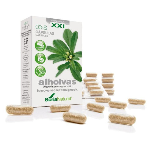 Comprar online 3-S ALHOLVAS 690 mg 30 Caps LIBERACION PROLONGADA de SORIA. Imagen 1
