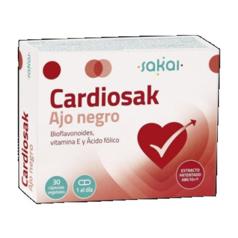 Comprar online CARDIOSAK AJO NEGRO 30 Cap de SAKAI. Imagen 1