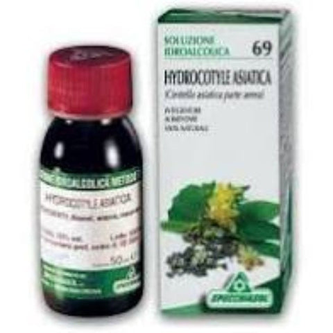 Comprar online 69-CENTELLA ASIATICA(HYDROCOTYLE ASIATICA) 50 ml de SPECCHIASOL. Imagen 1