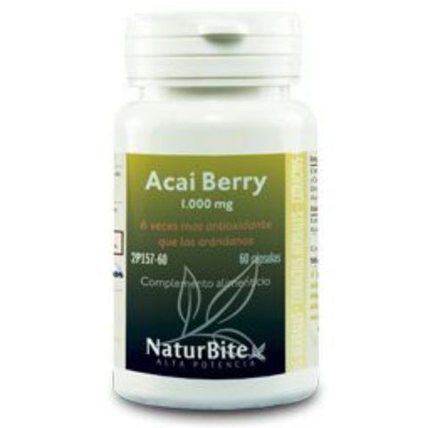 Comprar online ACAI BERRY 1000 mg 60 Caps de NATURBITE. Imagen 1