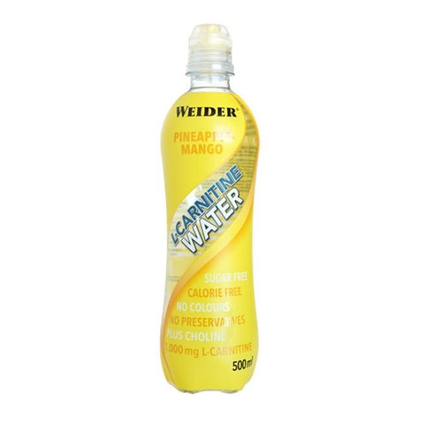 Comprar online CARNITINE WATER PIÑA MANGO 500 ML de WEIDER. Imagen 1