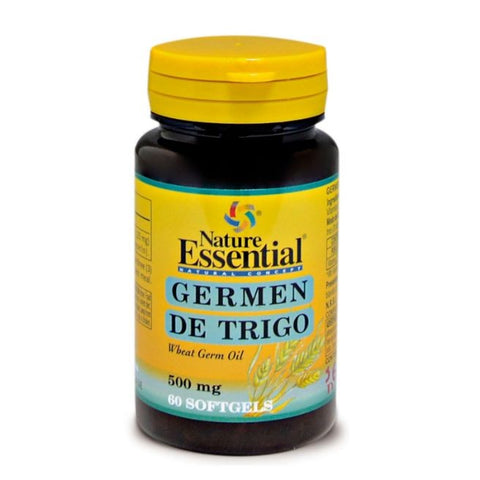 Comprar online ACEITE DE GERMEN DE TRIGO 500 mg 60 Perlas de NATURE ESSENTIAL. Imagen 1