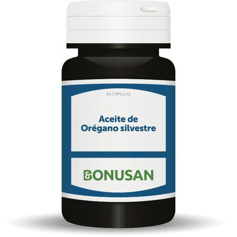 Comprar online ACEITE DE OREGANO SILVESTRE 60 CAPS de BONUSAN. Imagen 1