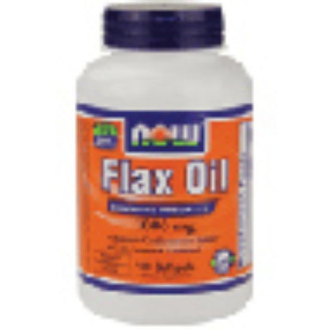 Comprar online ACEITE LINO ORGANIC 120 Perlas de NOW. Imagen 1