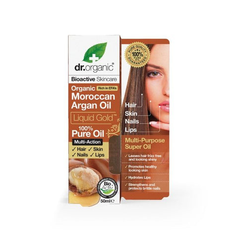 Comprar online ACEITE PURO DE ARGAN 50 ml de DR ORGANIC. Imagen 1