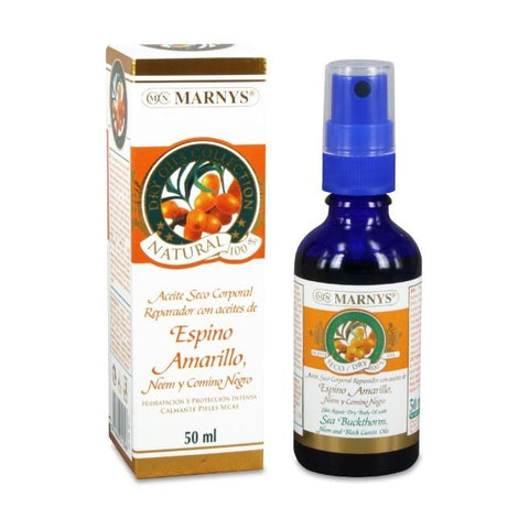Comprar online ACEITE SECO CORPORAL REPARADOR 50 ml spray de MARNYS. Imagen 1
