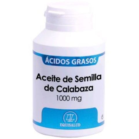 Comprar online ACEITE SEMILLA DE CALABAZA 120 CAPSULAS de EQUISALUD. Imagen 1