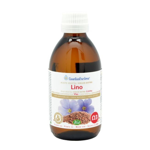 Comprar online ACEITE VEGETAL LINO BIO 250 ml de ESENTIAL AROMS. Imagen 1